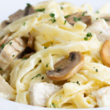 CHICKEN MUSHROOM ALFREDO image